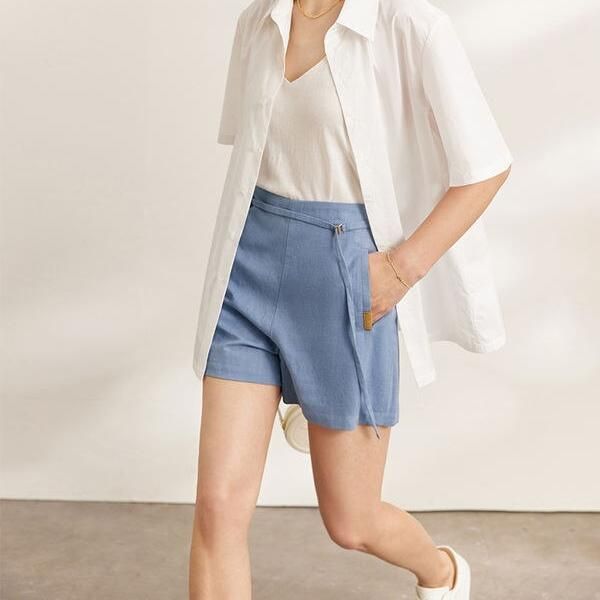 Linen Shorts Women